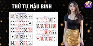 Thứ tự bài mậu binh tổng quan và vai trò